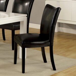 Belliz Side Chair (2/Box) CM3176BK-SC-2PK BY Furniture of America