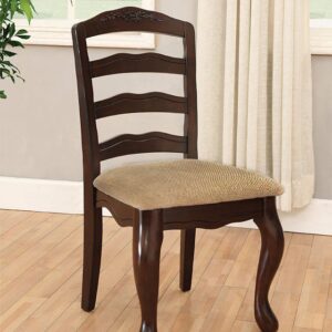 Townsville Side Chair (2/Box) CM3109SC-DK-2PK BY Furniture of America