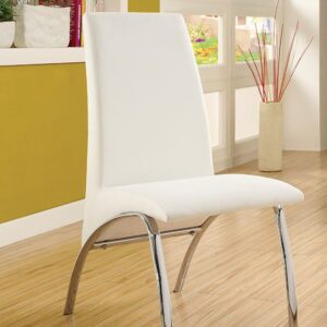 Wailoa Side Chair (2/Box) CM8370WH-SC-2PK BY Furniture of America
