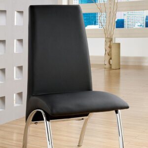 Wailoa Side Chair (2/Box) CM8370BK-SC-2PK BY Furniture of America