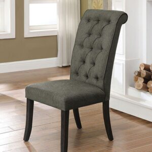 Sania Side Chair (2/Ctn) CM3564GY-SC-2PK BY Furniture of America