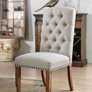 Gianna Side Chair (2/Ctn) CM3829F-SC-2PK BY Furniture of America