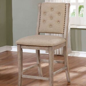 Ledyard Counter Ht. Side Chair (2/Ctn) CM3576PC BY Furniture of America