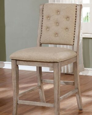 Ledyard Counter Ht. Side Chair (2/Ctn) CM3576PC BY Furniture of America