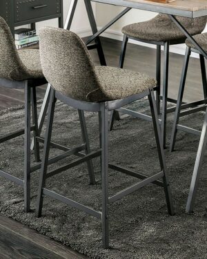 Brant Counter Ht. Side Chair (4/Ctn) CM3740PC BY Furniture of America