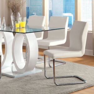 Lodia Dining Table  CM3825WH-T BY Furniture of America