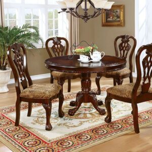 Elana Round Dining Table  CM3212RT BY Furniture of America