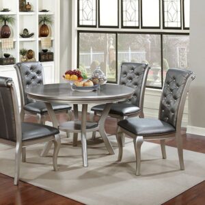 Amina Round Dining Table  CM3219RT BY Furniture of America