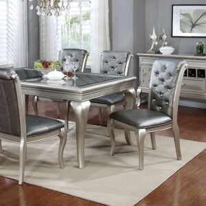 Amina 66" Dining Table  CM3219T-66 BY Furniture of America