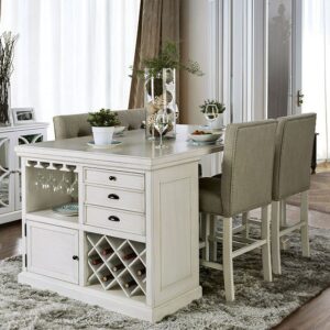 Sutton Counter Ht. Table  CM3390PT BY Furniture of America