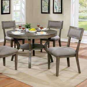 Leeds Round Dining Table  CM3387RT BY Furniture of America