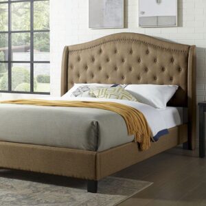 Carly Bed CM7160BR E.King By Furniture of America