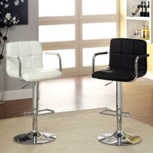 Corfu Bar Stool CM-BR6917BK By Furniture of America