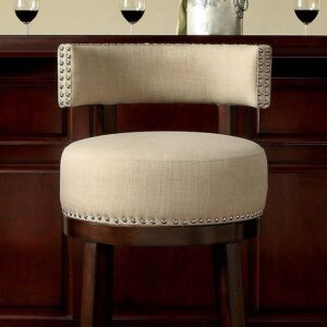 Lynsey 30" Bar Stool (2/Box) CM-BR6252BG-29-2PK By Furniture of America