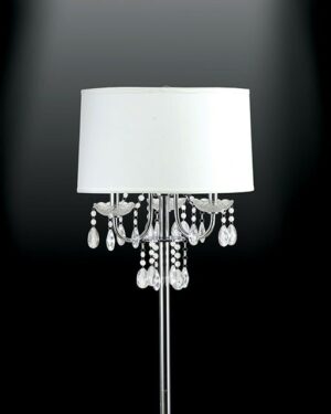 Jada Floor Lamp L76733WH-F By Furniture of America