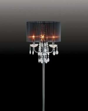 Jada Floor Lamp L76733BK-F By Furniture of America