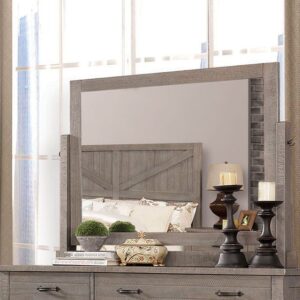 Brenna Mirror CM7435GY-M By Furniture of America