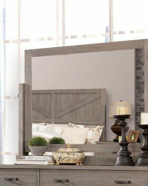 Brenna Mirror CM7435GY-M By Furniture of America