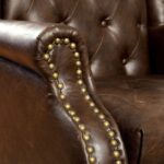 Vaugh Accent Chair CM-AC6801BR By Furniture of America - Image 2