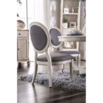 Kathryn Side Chair (2/Ctn) CM3872WH-SC-2PK BY Furniture of America - Image 3
