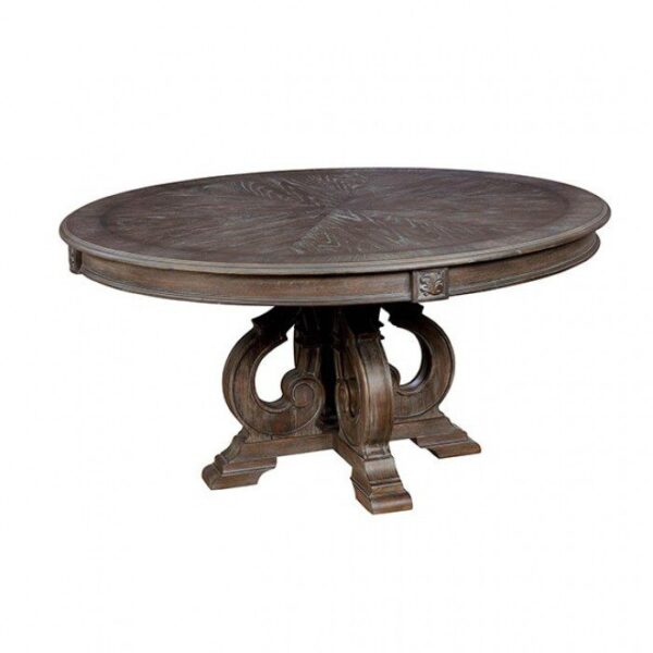 Arcadia Round Dining Table  CM3150RT BY Furniture of America - Image 3