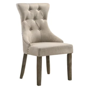 Beige Fabric Gabrian Dining Chair 60173 by ACME
