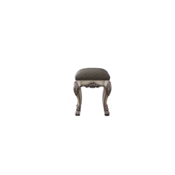 Dresden Vanity Stool 28195 by ACME - Image 2