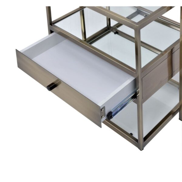 Brass Enca Nesting Table Set 84470 by ACME - Image 2