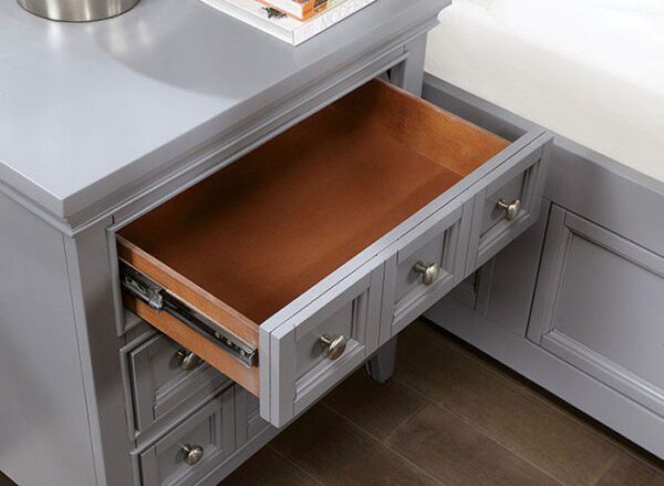 CASTLILE Night stand CM7413GY-N by Furniture Of America . - Image 3