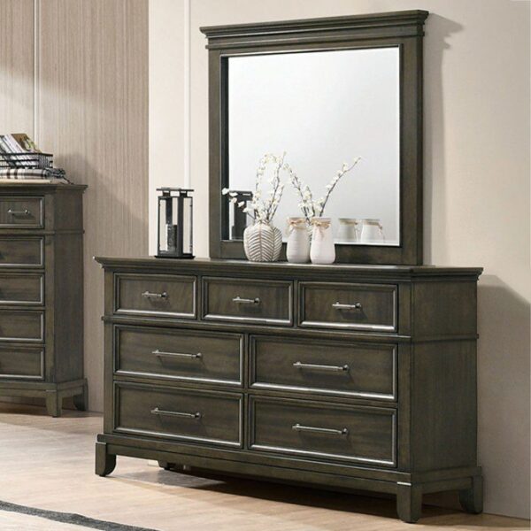 HOUSTON MIRROR CM7221GY-M By Furniture of America. - Image 2