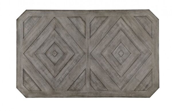 LAQUILA DINING TABLE CM3542GY-T by Furniture of America. - Image 2