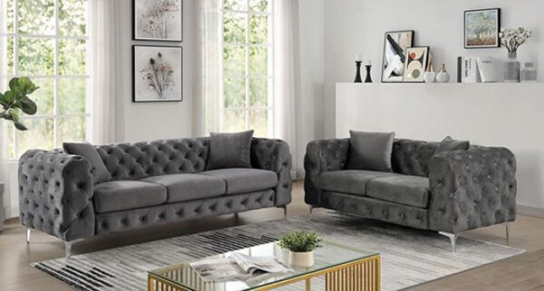 SAPPHIRA SOFA CM6498DG-SF By Furniture of America. - Image 2