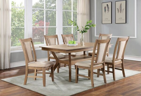 Upminster Dining Table CM3984NT-T By Furniture of America - Image 2