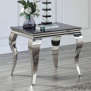 WETZIKON END TABLE CM4903BK-E  by Furniture of America.