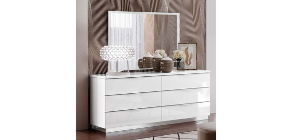 Onda LEGNO White Bedroom Set By ESF Furniture - Image 6