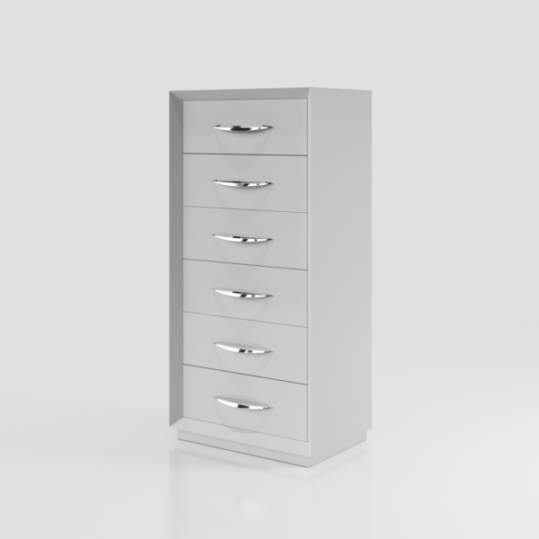 Mat Majesty White Bedroom Set w/light and Carmen Cases p11798 By ESF Furniture - Image 14