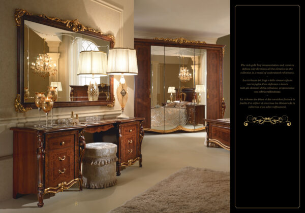 Mat Donatello Night Walnut Bedroom Set p5219 By ESF Furniture - Image 5