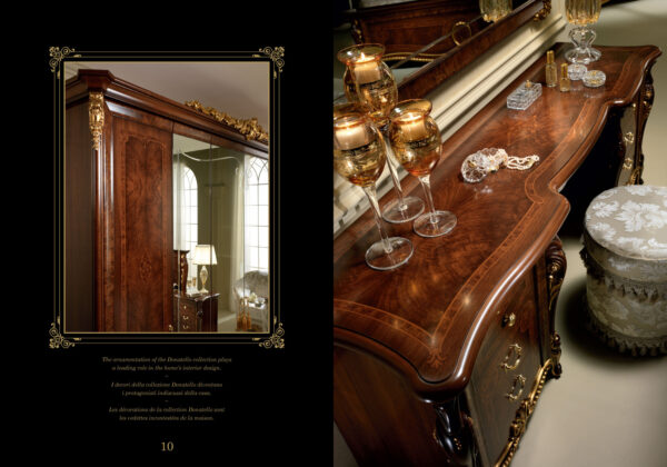 Mat Donatello Night Walnut Bedroom Set p5219 By ESF Furniture - Image 6