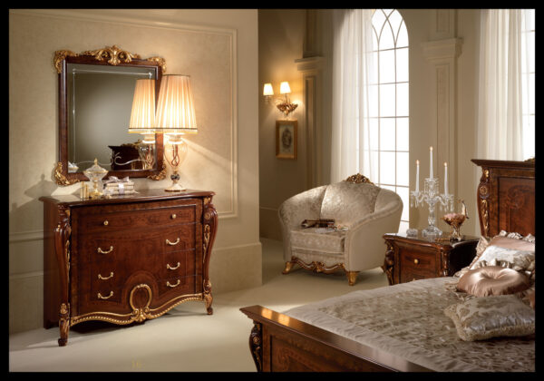 Mat Donatello Night Walnut Bedroom Set p5219 By ESF Furniture - Image 7