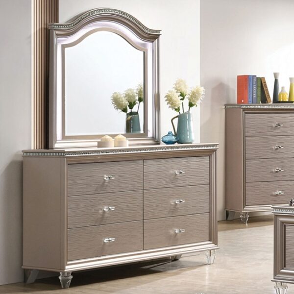 ALLIE MIRROR CM7901RG-M BY Furniture of America. - Image 4