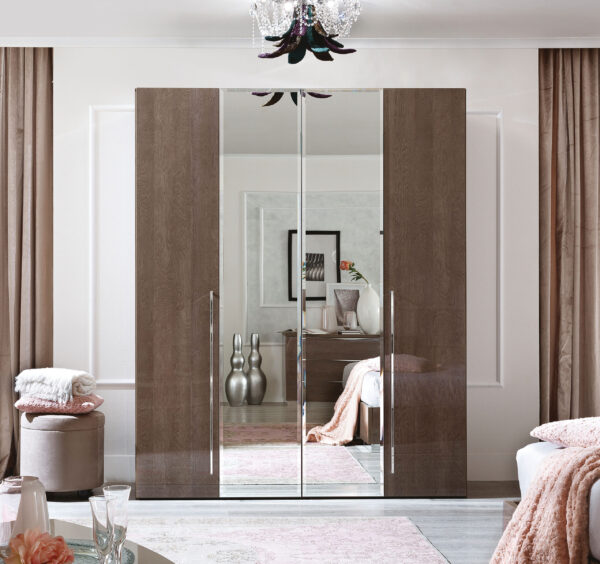 Platinum DROP Bedroom Set SILVER BIRCH By ESF Furniture - Image 9