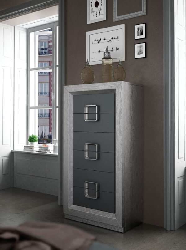 Enzo Dressers/Chest/Mirror By ESF Furniture - Image 5