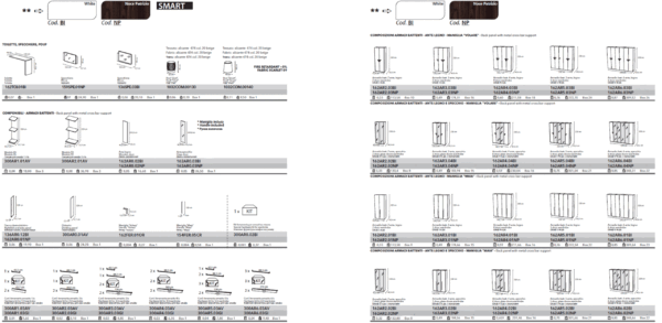 Smart Bedroom Walnut Set By ESF Furniture - Image 6