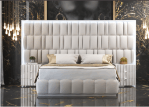 Orion Qs Bed w/ Light **Needs wooden slat frame**