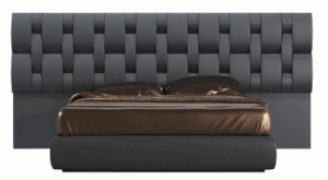 Emporio Black QS Bed Star Zero (need wooden slat frame)