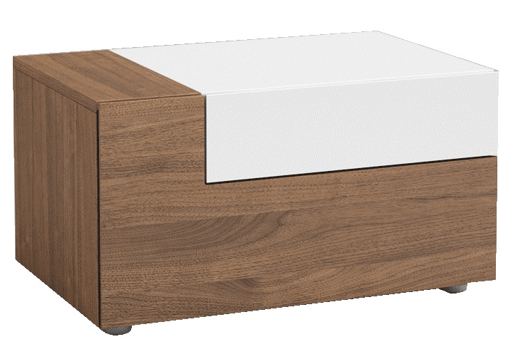 Mar Left Nightstand w 2/Drawers