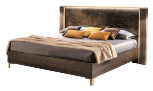 Essenza Bed KS with Wooden HB 180/200X200 cm **FRAME NOT INCLUDED**