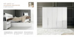 White Status Caprice Bedroom Set Additional Items p6409 By ESF Furniture - Image 3