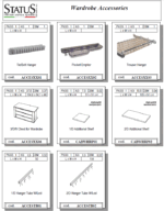 White Status Caprice Bedroom Set Additional Items p6409 By ESF Furniture - Image 9