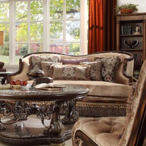 Hand Carved Loveseat HD-1631